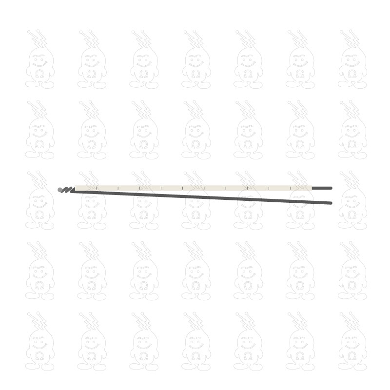 SENSOR TERMOPAR CONVENCIONAL BÁSICO PARA LEITURA DE TEMPERATURA INDUSTRIAL