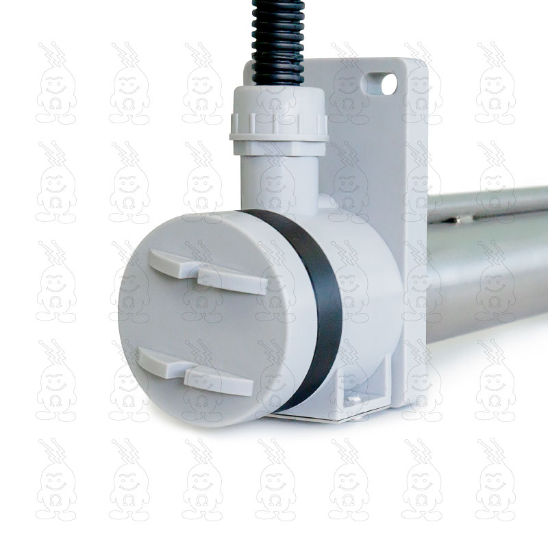 RESISTÊNCIA IMERSÃO SOBRE BORDA ANTICHAMAS SAFEHEAT™ PARA TANQUES DE GALVANOPLASTIA DE METAIS