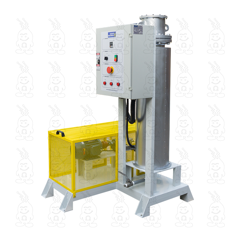 AQUECEDOR ELÉTRICO INDUSTRIAL DE PASSAGEM PARA FLUÍDOS VISCOSOS 60kW
