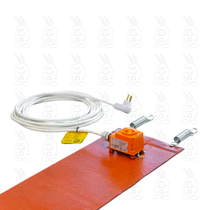 RESISTÊNCIA MANTA DE SILICONE FLEXÍVEL PARA AQUECIMENTO DE TAMBORES, TONÉIS, BARRIS, TANQUES E SUPERFÍCIES