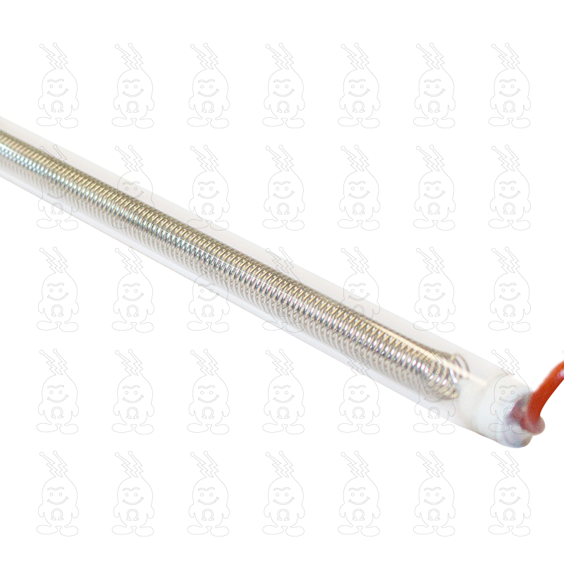 RESISTÊNCIA LÂMPADA QUARTZO INFRAVERMELHA PARA SECAGEM DE MATERIAIS