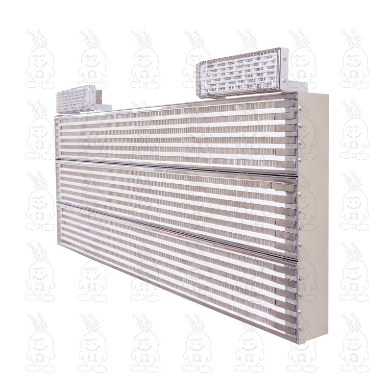 PAINEL INFRAVERMELHO DE FIBRA DE VIDRO FIBERHOT™ PARA TERMOFORMAGEM, SECAGEM DE TINTAS, VERNIZES E CURA DE MATERIAIS