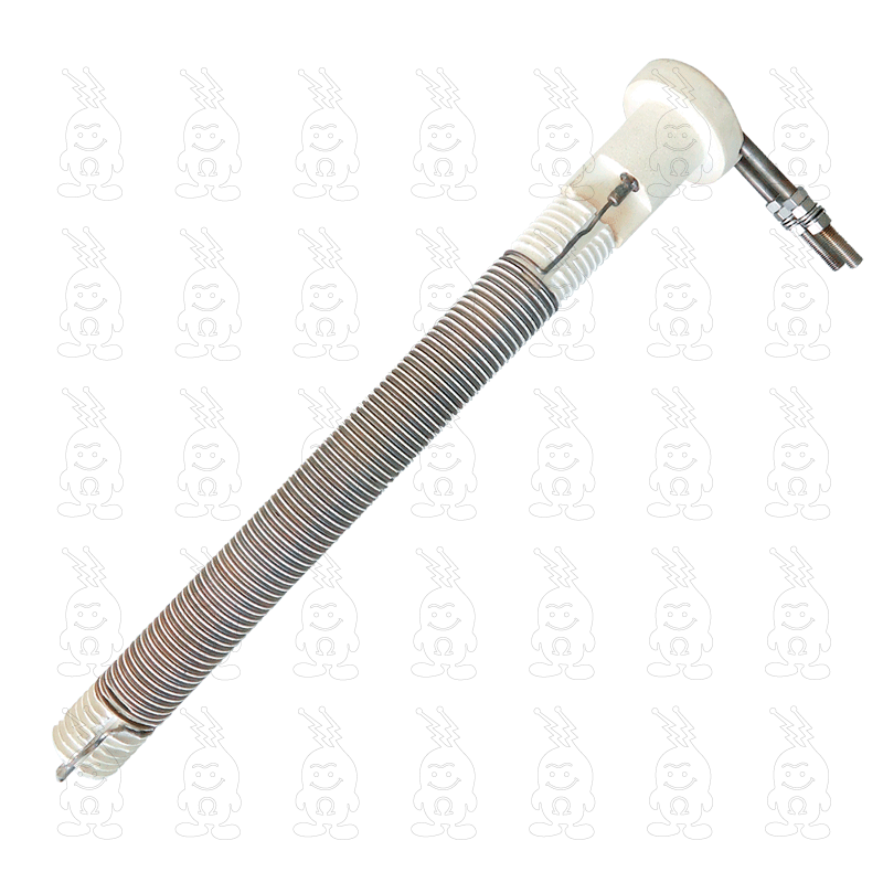 RESISTÊNCIA BAIONETA CERÂMICA INFRAVERMELHA PARA FORNOS DE FUNDIÇÃO DE METAIS