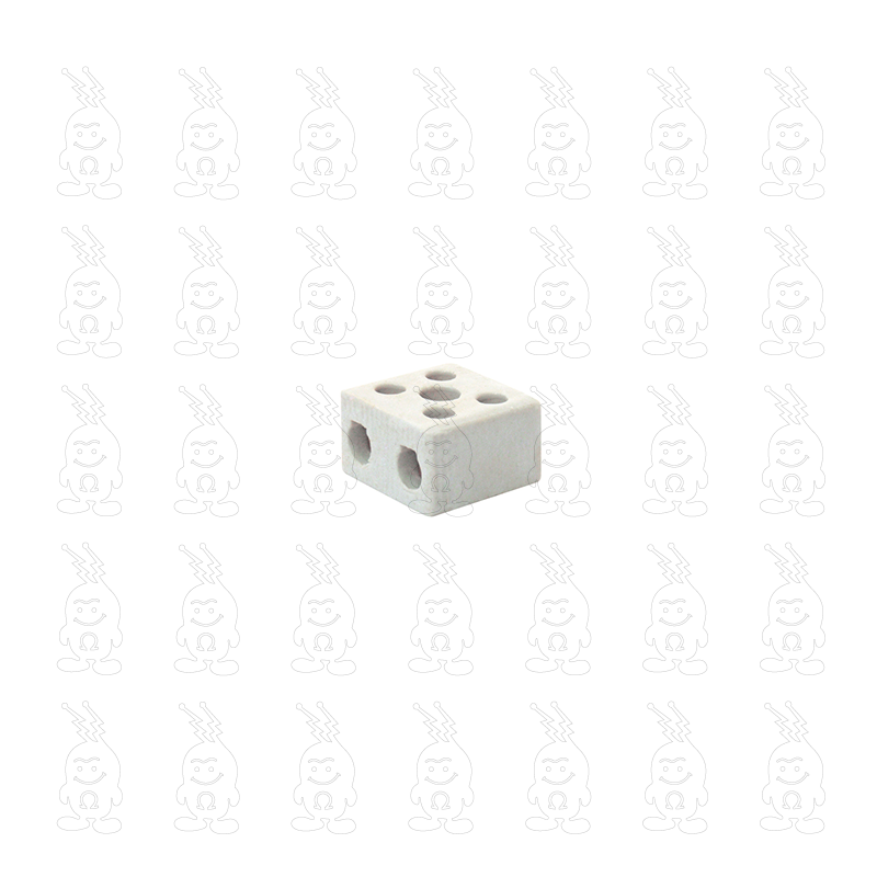 CONECTOR CERÂMICO 50A 600V 2 BORNES