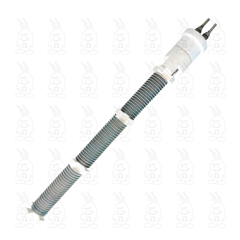 RESISTÊNCIA BAIONETA CERÂMICA INFRAVERMELHA PARA FORNOS DE FUNDIÇÃO DE METAIS