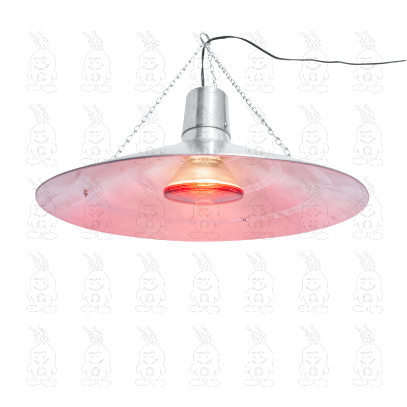 AQUECEDOR CAMPANULA REFLETORA LÂMPADA INFRAVERMELHA PARA CRIAÇÃO DE AVES E SUÍNOS