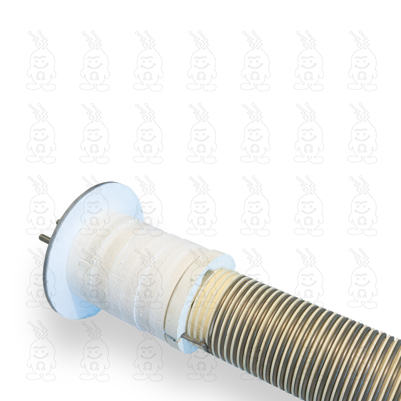 RESISTÊNCIA BAIONETA CERÂMICA INFRAVERMELHA PARA FORNOS DE FUNDIÇÃO DE METAIS