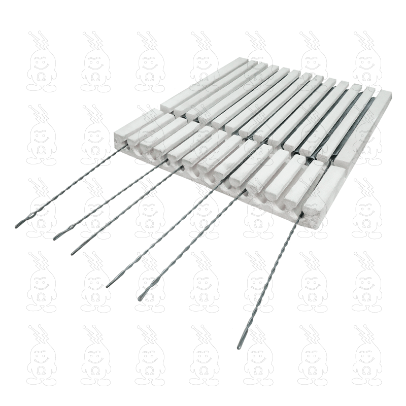 RESISTÊNCIA PLACA CERÂMICA INFRAVERMELHA PARA FORNOS E ESTUFAS INDUSTRIAIS